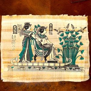 King Tutankamun and Queen Ankhesenamun